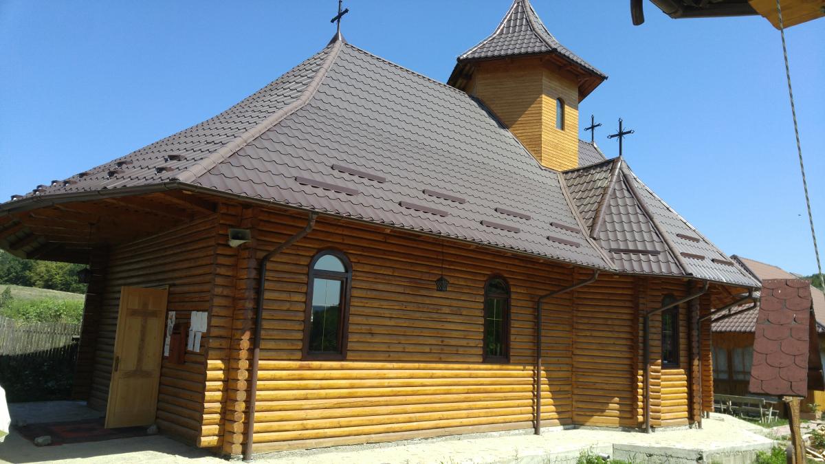 Biserica finalizată